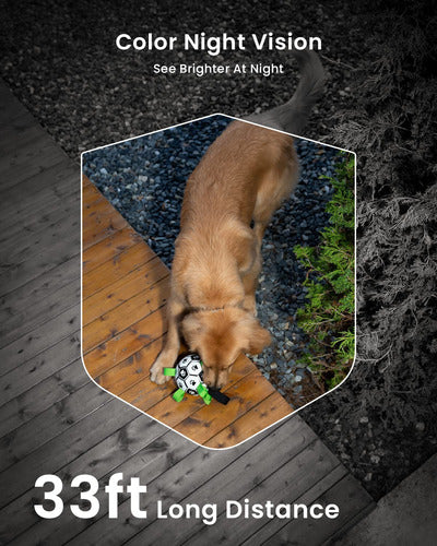 Cámara De Seguridad Inalámbrica Iegeek 2k Blanco