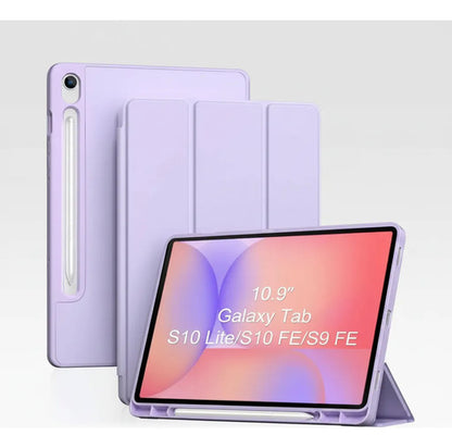 Funda Para Galaxy Tab S10 Lite/s10 Fe/s9 Fe 10.9 ... Lila