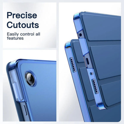 Funda Para Samsung Galaxy Tab A11 / Tab A9 Azul Acero