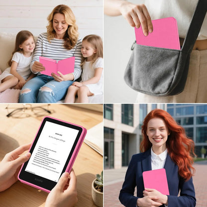 Funda Para Kindle 6 Pulgadas 2024 Y 2022 (11 Gen) Rosa Chicle