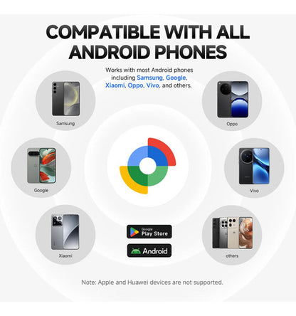 Mitag - Localizador Bluetooth Preciso Para Android Negro, 4 Unidades