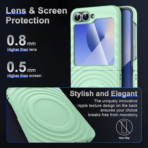 Funda Magnética Para Galaxy Z Flip 5, 6 Y 7