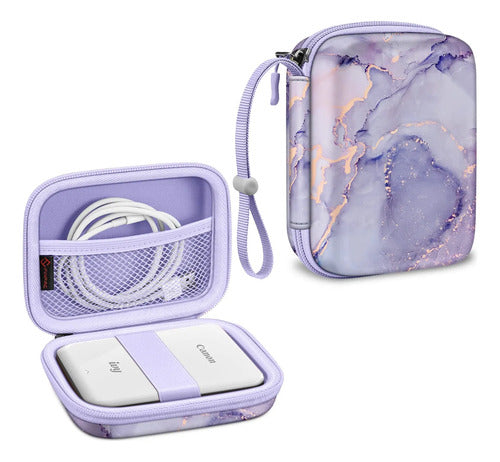 Estuche Funda Para Impresoras De Fotos Canon Ivy 2 Mini Lila