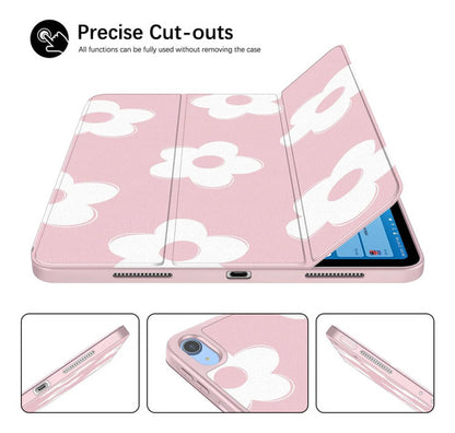 Funda Para iPad Con Soporte De Lápiz Rosa