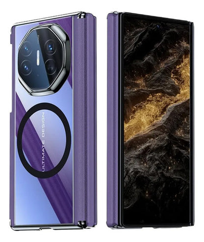 Funda Protectora Mudasanqi Para Huawei Mate Xt Violeta Protective Case