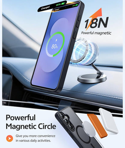 Funda Para Samsung Galaxy S25 Fe, Negra, 6.7 PuLG Negro