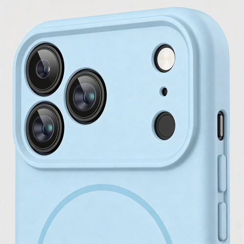 Funda Magnética Miracase Para iPhone 17 Pro Max Azul Acero