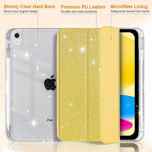 Funda Para iPad A16 11th Gen 11'' 2025 Amarillo