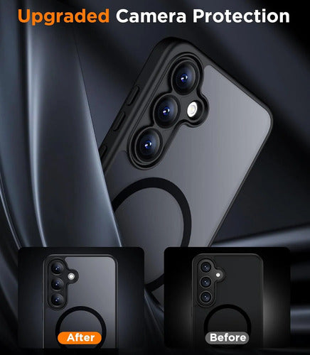 Funda Magnética Para Samsung Galaxy S25 Fe Negro