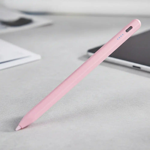 Lapiz Universal Para iPad Y Tablets Rosa Pastel