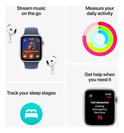 Apple Watch Se (2a Generación) [gps 1.575 In] Color De La Caja Diseño De La Malla Color De La Malla Color Del Bisel
