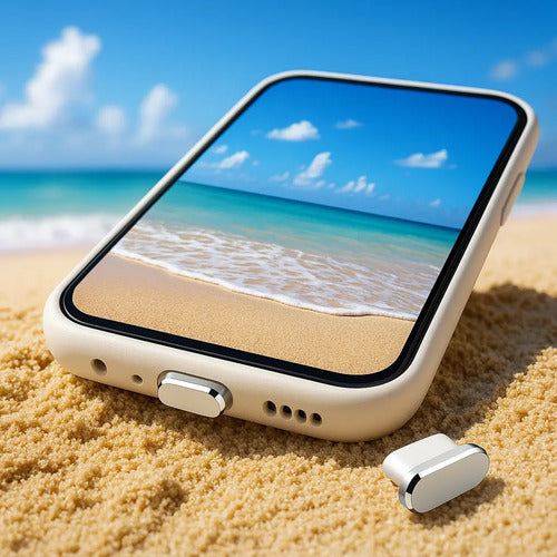Tapones Antipolvo Tipo C Para Celulares Puerto De Carga