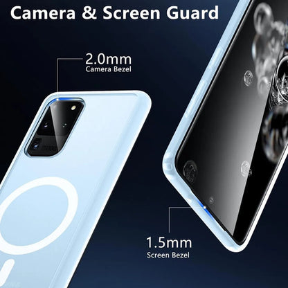 Funda Magnética Tianniuke Para Samsung Galaxy S20 Ultra Blanco