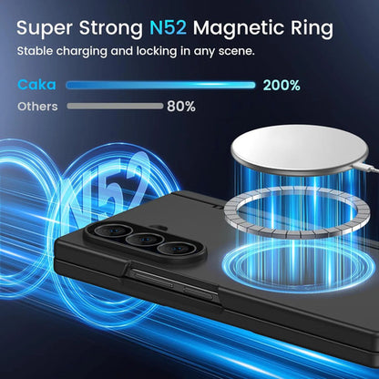 Funda Para Samsung Galaxy Z Fold 7 Con Protector. Negro