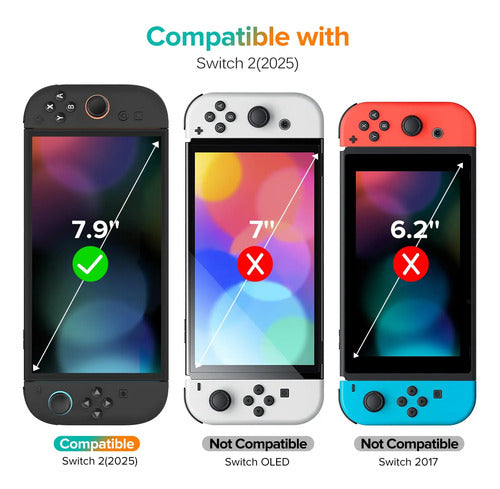 Protector De Pantalla De Vidrio Templado Para Nintendo
