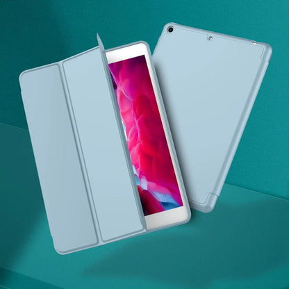 Funda Para iPad 9.7 Con Porta Lápiz Y Protección Completa Azul Claro
