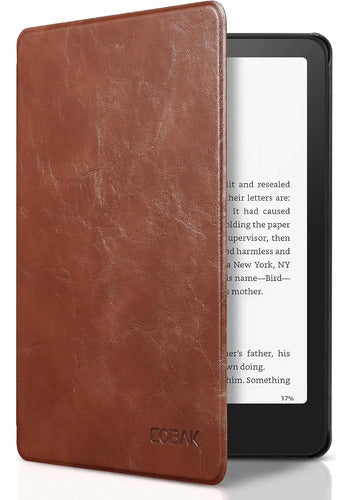 Funda Premium Para Kindle Paperwhite 12ª Generación 2024 7 Marrón