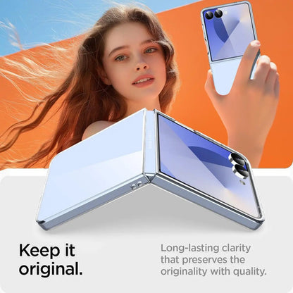 Funda Para Samsung Galaxy Z Flip 7, Ultra-delgada Transparente