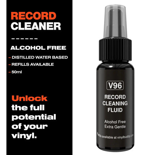 Kit Integral Para Cuidado De Discos De Vinilo