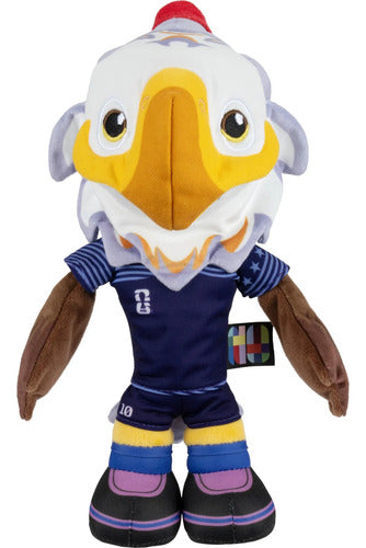 Peluche Oficial Fifa 2026 Usa, Clutch Águila Calva Azul