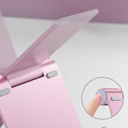 Soporte Ajustable Para Tablet Jetech Oro Rosa