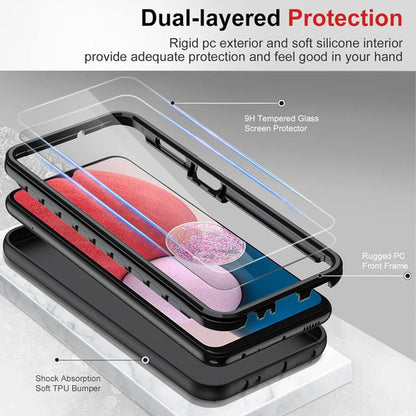 Funda Samsung Galaxy A13 Con Dos Protectores De Pantalla