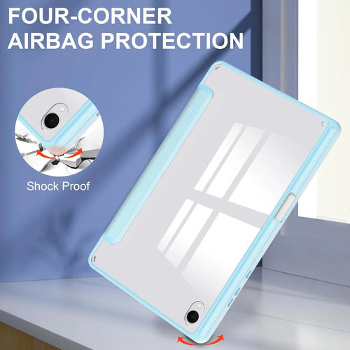 Funda Con Soporte Para Lápiz - Samsung Galaxy Tab S11 Ultra Azul