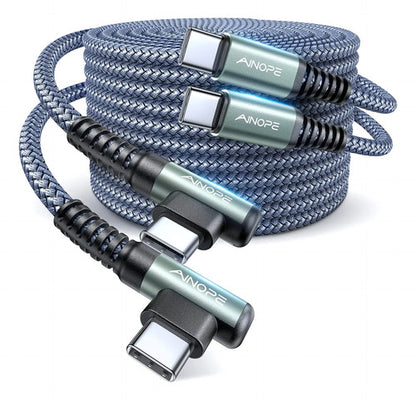 Ainope Cable Usb C De 60 W. Carga Rapida Para iPhone Gris