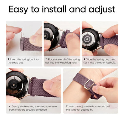 Correas Para Samsung Galaxy Watch Negro 2 Cm