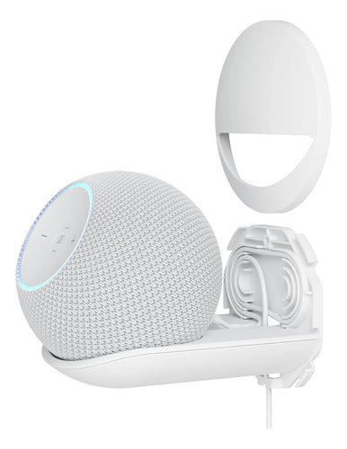 Soporte De Pared Sanus Para Echo Dot Max Glacier White Blanco