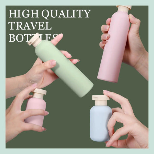 Pack De 3 Botellas Recargables Para Viajes Y Camping