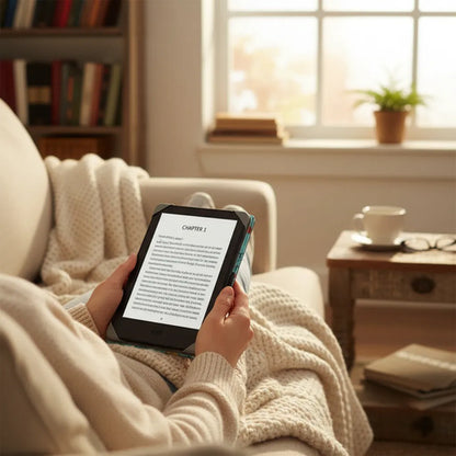 Funda Para Kindle De 6 Pulgadas Con Soporte Floreado