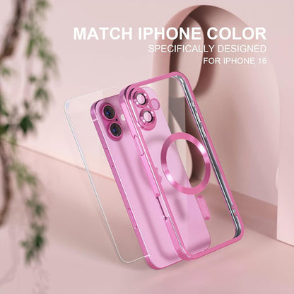 Funda Magnética Para iPhone 16 Rosa Chicle