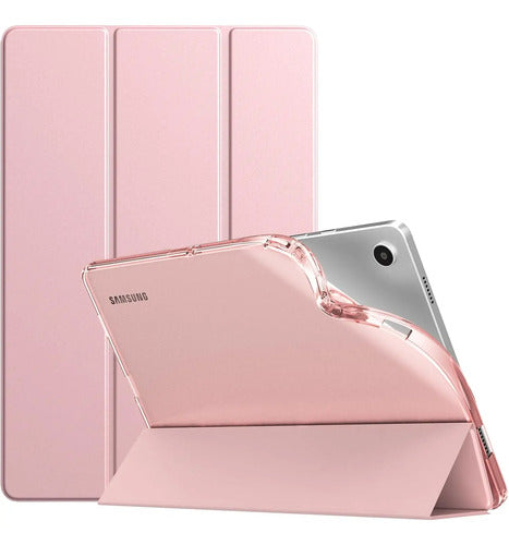 Funda Para Samsung Galaxy Tab A9+ 11 Rosa Dorado