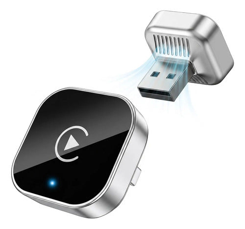 Adaptador Inalámbrico Carplay Plateado