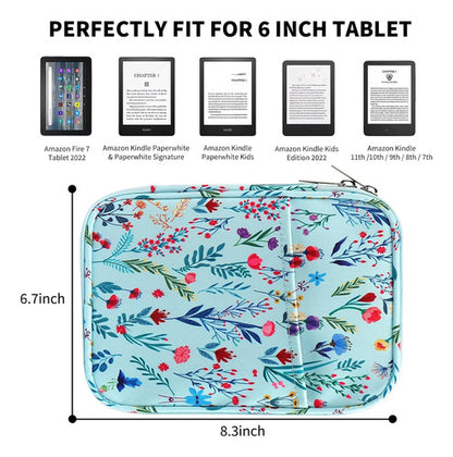 Funda Universal Para Kindle Floreado