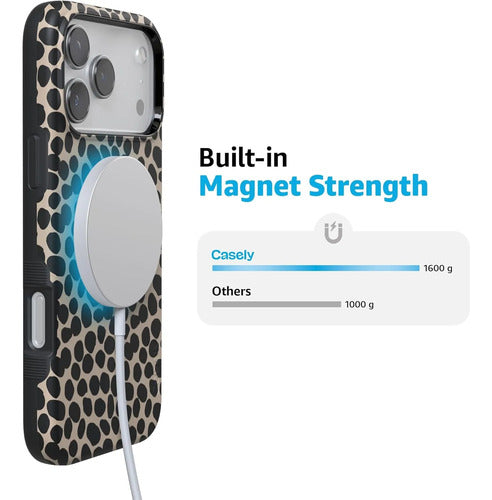 Funda Casely iPhone Pro Cheetah Cheetah Print
