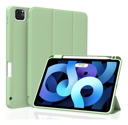 Funda Para iPad Pro 11  4ta/3ra/2da Gen Verde Oscuro