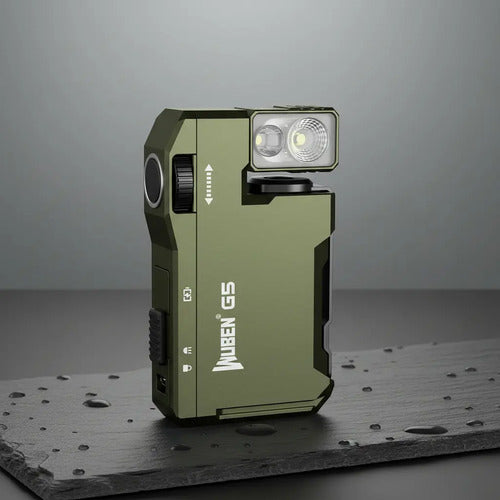 Linterna Recargable Wuben G5 Edc, 400 Lúmenes, Ip68 Verde