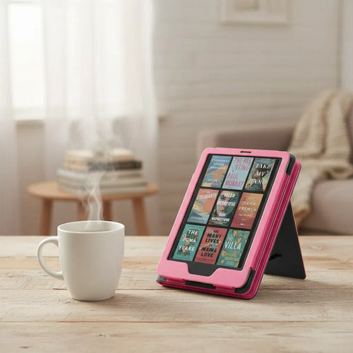 Funda Lainergie Para Kindle 6'' 11ª Gen, Cuero Pu, Soport...