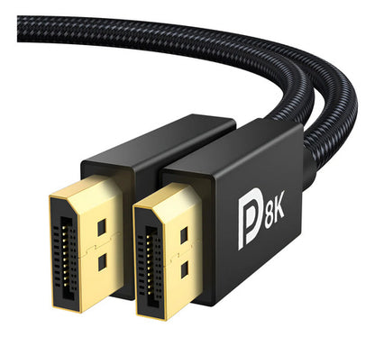 Cable Displayport 8k Vesa Certificado 1.4, 2