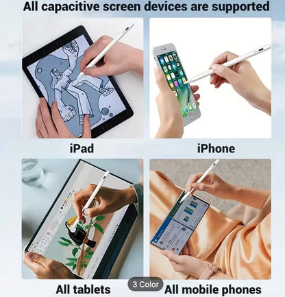 Lapiz Universal Para iPad Y Tablets Rosa Pastel