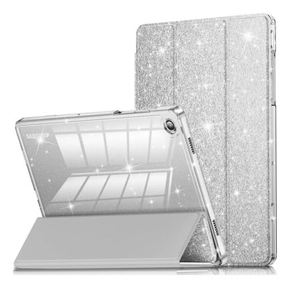 Funda Brillante Para Samsung Galaxy Tab A11 Plus/a9 Plus Plateado