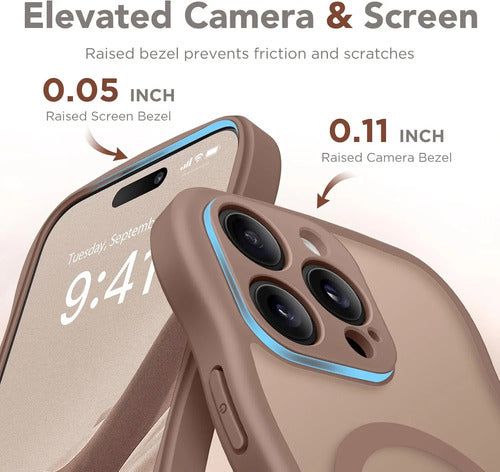 Funda Para iPhone 16 Pro Marrón