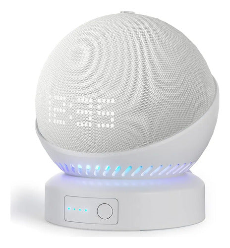 Batería Portátil Y Soporte Design Para Echo Dot 5a Gen Color