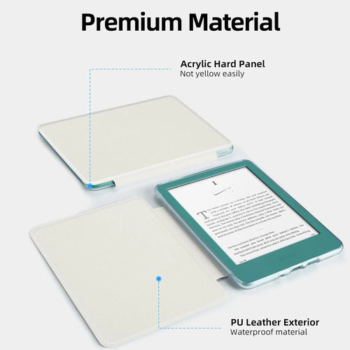 Funda Morock Para Kindle Paperwhite Blanco