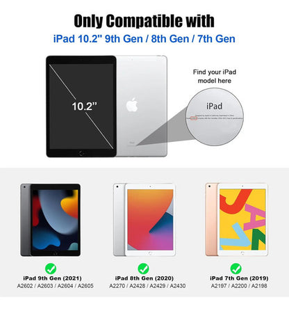 Funda Para iPad 10.2 Pulgadas 9a Generación 2021 Negro