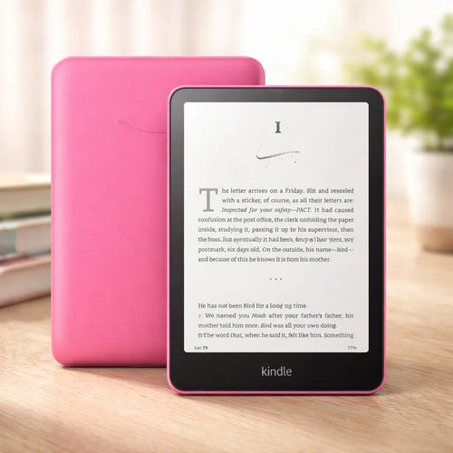 Kindle Paperwhite 16gb Amazon, 7'' A Prueba De Agua, Rosa Raspberry