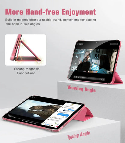 Funda Timovo Para iPad A16 11th Gen 2025 Rosa Chicle
