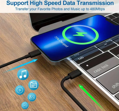 Cable De Carga Usb C A Lightning